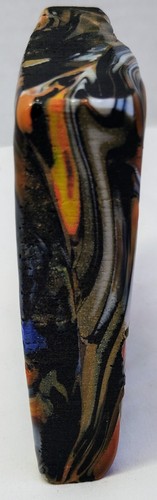 Vintage HOKUYO JAPAN Art Glass Paperweight 4"X4"X1"Extremely Rare - Picture 9 of 17