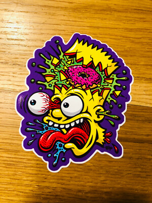 BART S. BRAIN EXPLOSION Aufkleber Sticker Lustig Fun Spaß Tuning KULT OEM Mi479