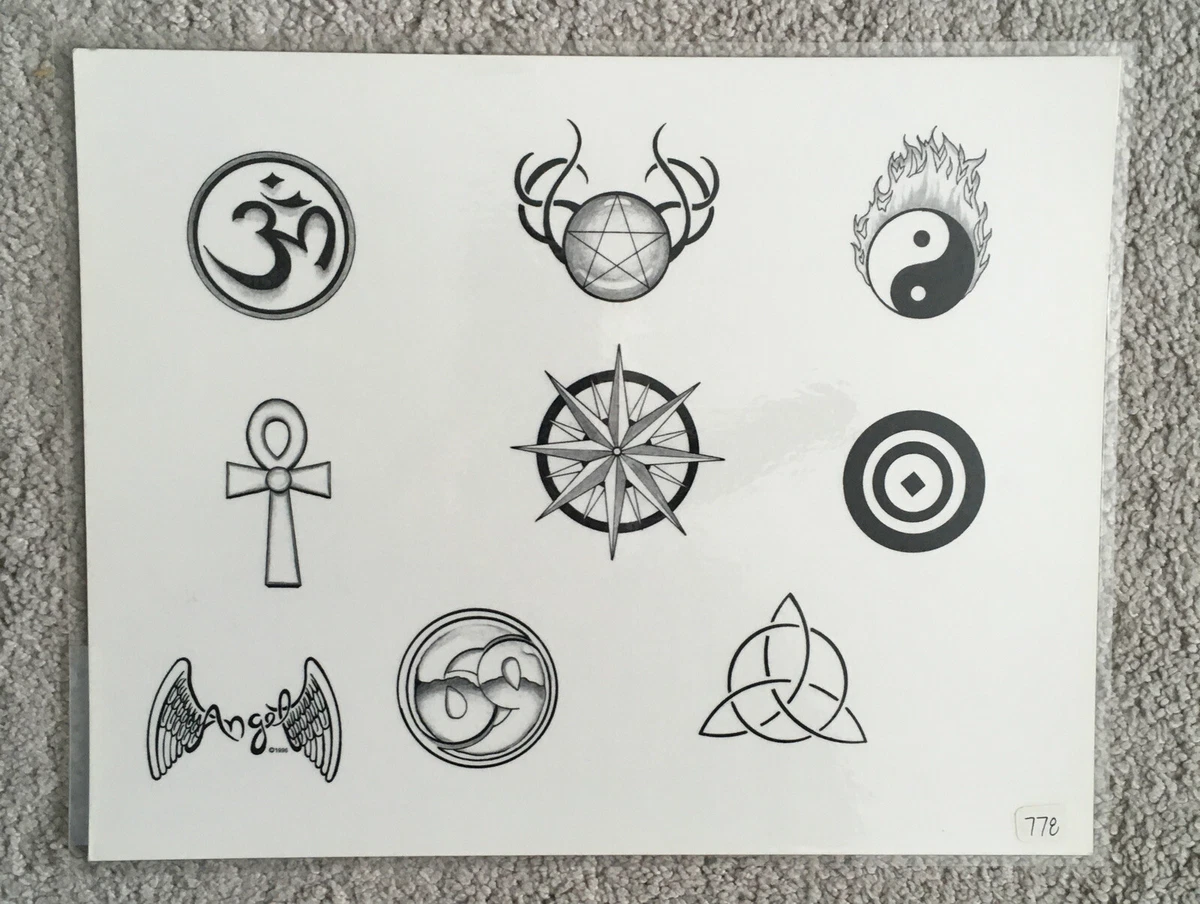 The Flash Symbol Tattoo