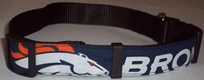 Denver Broncos COLLAR Dog Large Football Fan Puppy Gear Team Pet NFL Shop New L