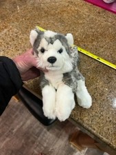 Animal Plush doll stuffed dog husky