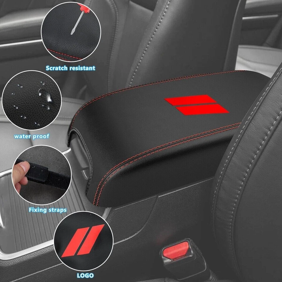 INTGET for Dodge Charger Chrysler 300 2011-2023 Center Console Armrest Cover - Изображение 4 из 4