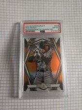 2022 Bowman Draft Max Muncy Bowman Invicta Orange Refractor 21/25
