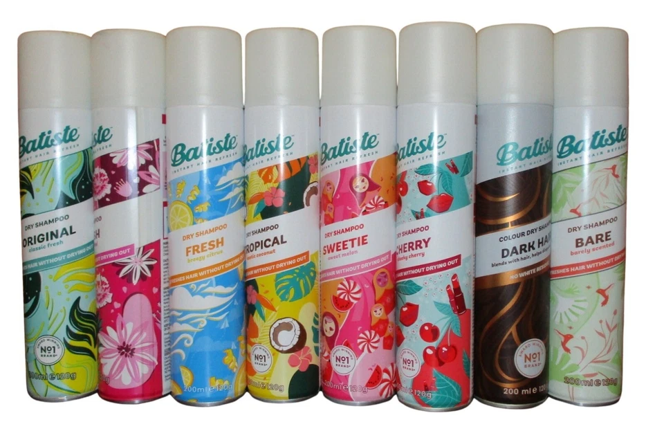 Batiste Dry Shampoo 200 ML/6.73 oz Pack of 3 Choose Scent - Image 2 of 2