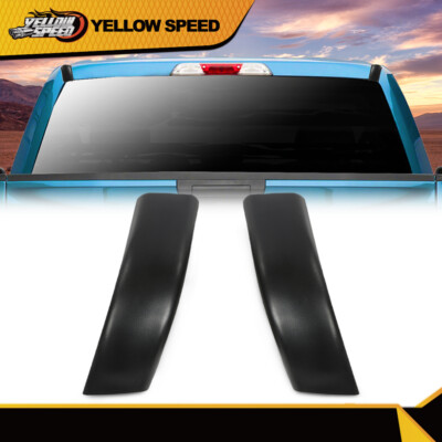 Fit For Ford F-250 Super Duty Cab Corner Roof Molding Black Left & Right 2x 