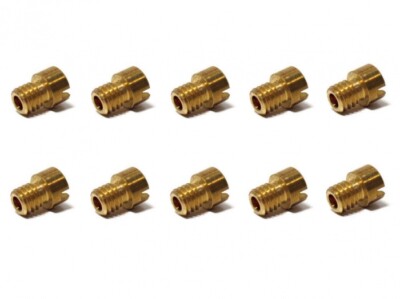 10x Vergaser Hauptdüsen Set M5 - Für Dellorto Vespa Piaggio 50-72