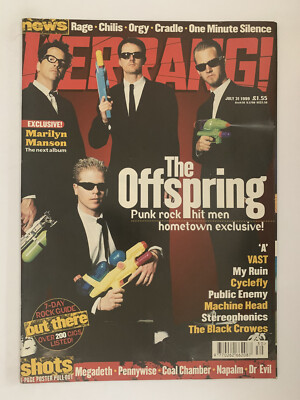 Kerrang Magazin Ausgabe 761 Der Nachwuchs Marilyn Manson Staatsfeind