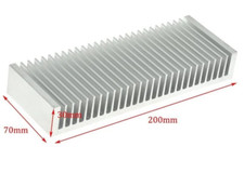 Heat Sink 200 70 30MM Silver High-quality Ultra-thick Aluminum Radiator Fins
