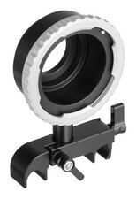  PRO Adapter MICRO 4/3 MFT Mount BMCC GH4 GH5 - ARRI PL Lens w/ RODS Support 