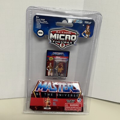 Worlds Smallest Masters of The Universe TEELA Micro Action Figure New & Sealed