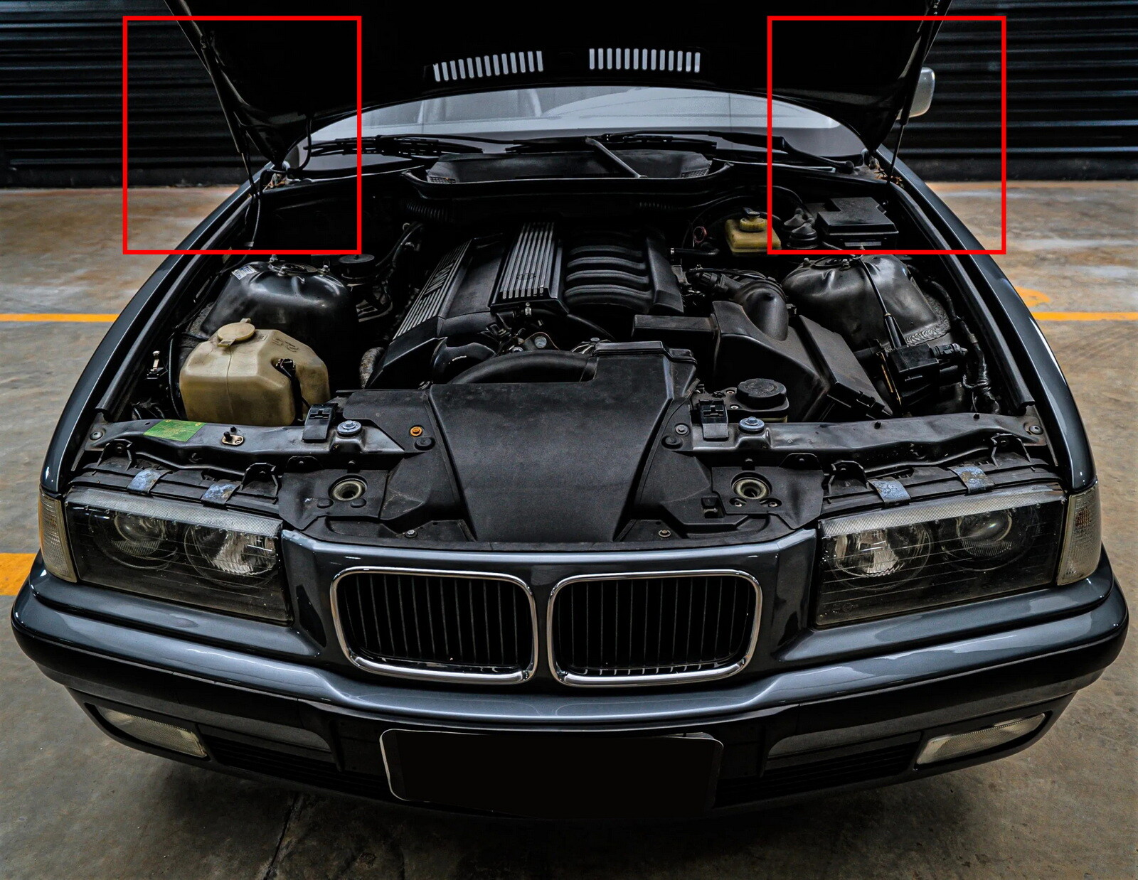 2 For BMW 3 Series E36 Coupe 92-99 Front Bonnet Hood Gas Struts 