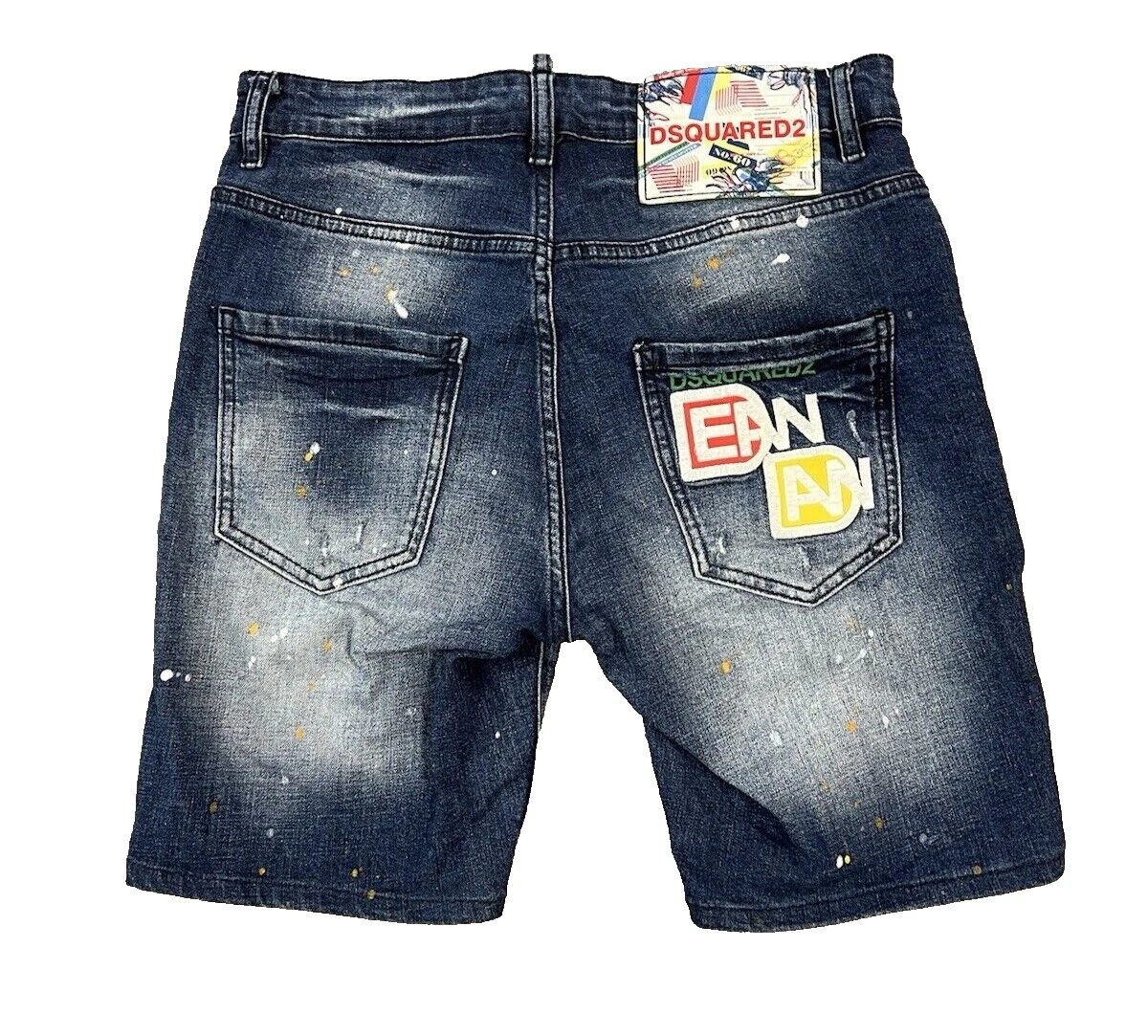 Pantalones cortos de algodón para hombres Dsquared2