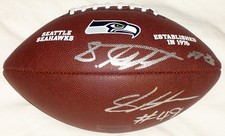 SEATTLE SEAHAWKS SHAQUEM/SHAQUILL GRIFFIN DUAL SIGNED NFL FOOTBALL! EXACT PROOF!