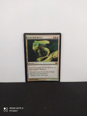 FOIL Gyrus, Hallowed Burial / Heiliges Begräbnis - MTG Magic