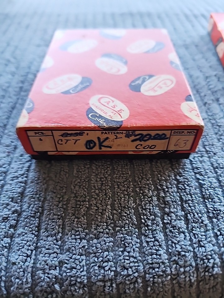 2 RARE CASE XX Knife Pumpkin Boxes Empty eBay