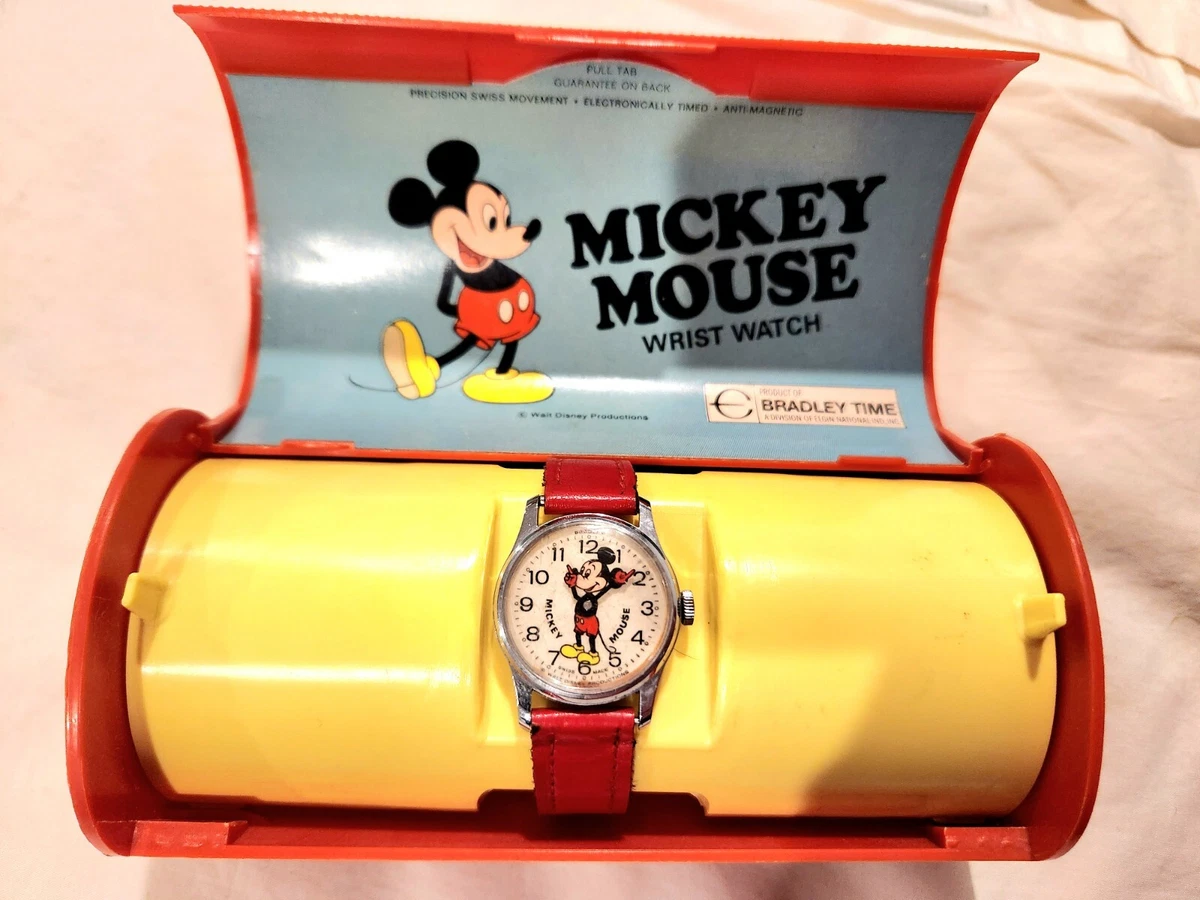 Vintage 1960-70s Bradley Winnie the Pooh Watch on Red Band Bradley Watches - Etsy main image 2