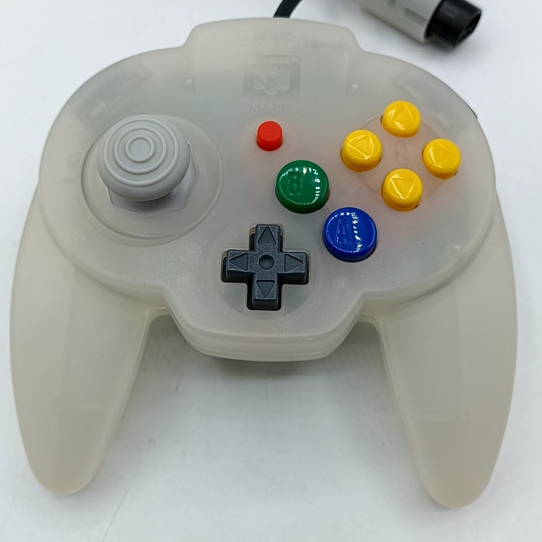 Nintendo 64 Hori Pad Mini Controller Snow White Tested