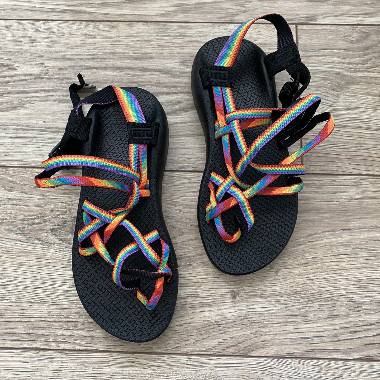 rainbow chacos pride