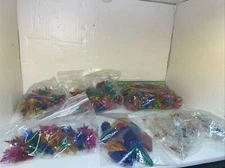 Lot of Vintage Christmas Reflectors Mini Light Bulb Covers Multiple Styles