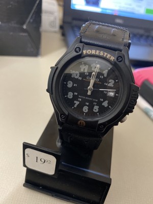 casio forester black