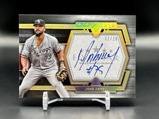 2022 Topps Five Star Jose Abreu Five Star Signatures Auto #12/20 SP White Sox