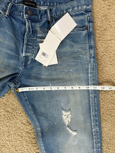 John Elliott Japan Made The Cast 2 Coba Jeans Japanese Denim Sz 31W - Picture 6 of 14