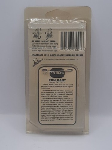 Sealed Starshots 1991 Major League Baseball Greats Badges/Pins - Picture 88 of 108