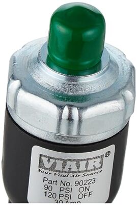 Viair 90223 Pressure Switch Black 1/8 in. NPT M 12 gauge | eBay