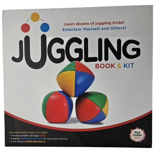 Juggling Book and Kit Learn to Juggle with Scarves and balls - Picture 2 of 8