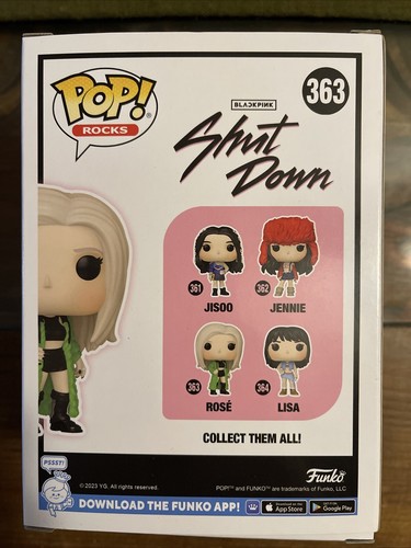 NUEVO Funko Pop Rocks BlackPink ROSA #363 Figura Vinilo Como Nuevo Coachella - Imagen 2 de 6