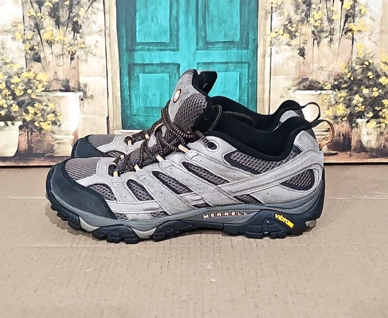 merrell moab hiking mesh trail outdoor lace up shoes