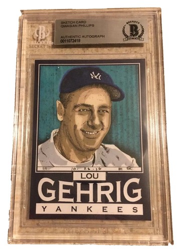 Lou Gehrig 2019 Topps Gallery - Hall of Fame #HOFG-8 - New York