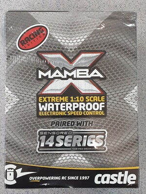 Castle Creations Mamba X 1/10 Brushless Combo w/1406 Sensored Motor 5700Kv