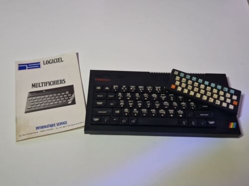 Sinclair ZX Spectrum + Ram 48k + Clavier + Livre Logiciel - Picture 1 of 6