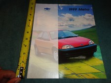 1999 Chevrolet Metro Sales Brochure Original Dealership Catalog 1999 Chevrolet Metro Sales Brochure Original Dealership Catalog