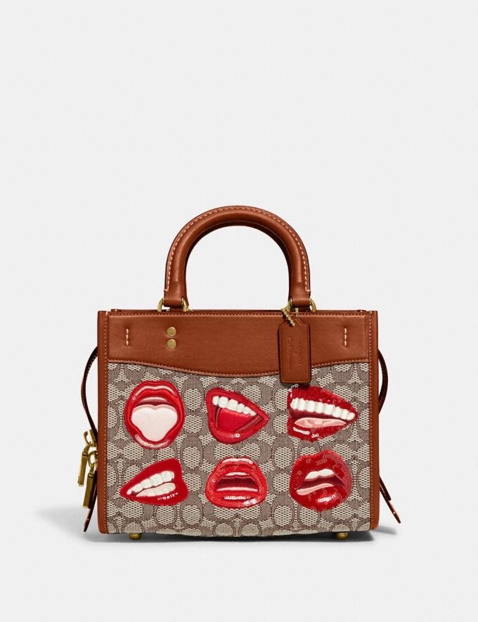 Coach X Tom Wesselmann Rogue 25 In Signature Textile Jacquard