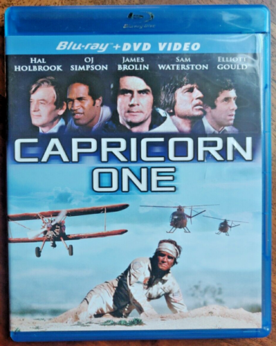Capricorne One (Blu-ray/DVD) James Brolin, Elliott Gould, Hal Holbrook, 1978 - Photo 1/2