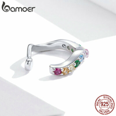 Piercing Para Furo Símbolo Do Infinito Com Zircônia | La Plata Joias - Foto 6