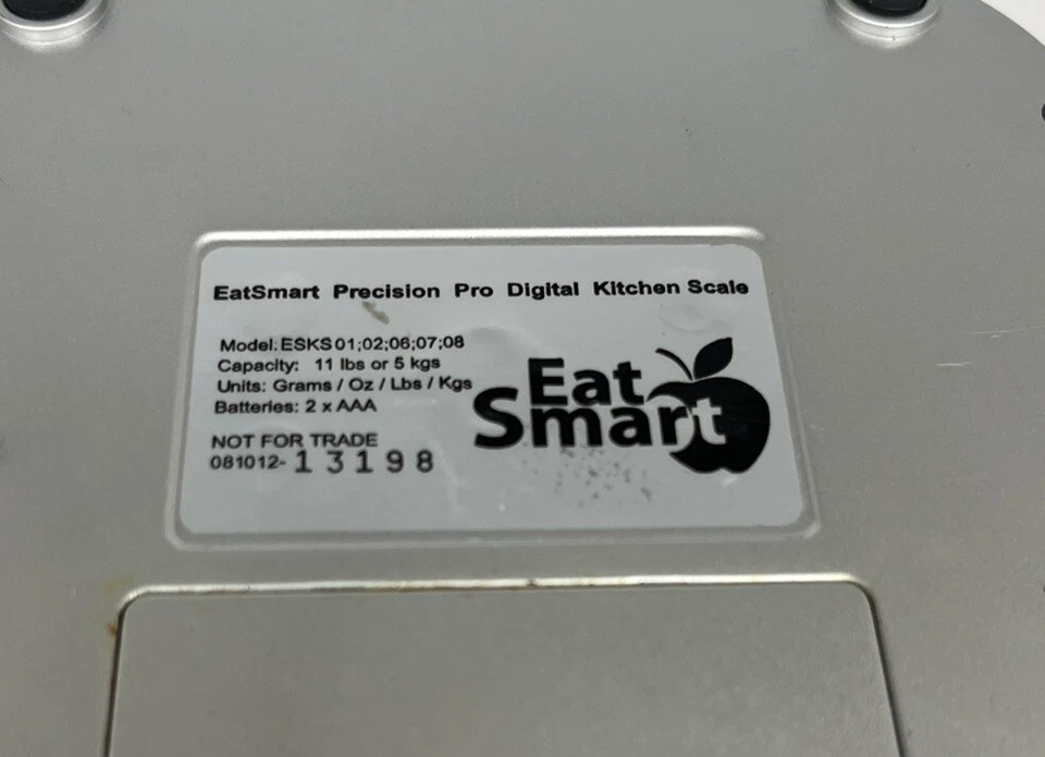 Báscula digital para alimentos de cocina, balance de peso multifunción 11 libras de capacidad Foto 3 de 3