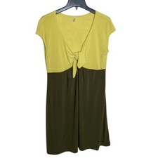 DANIEL & MAYER colorblock dress Made in Italy sz 46=sz XL