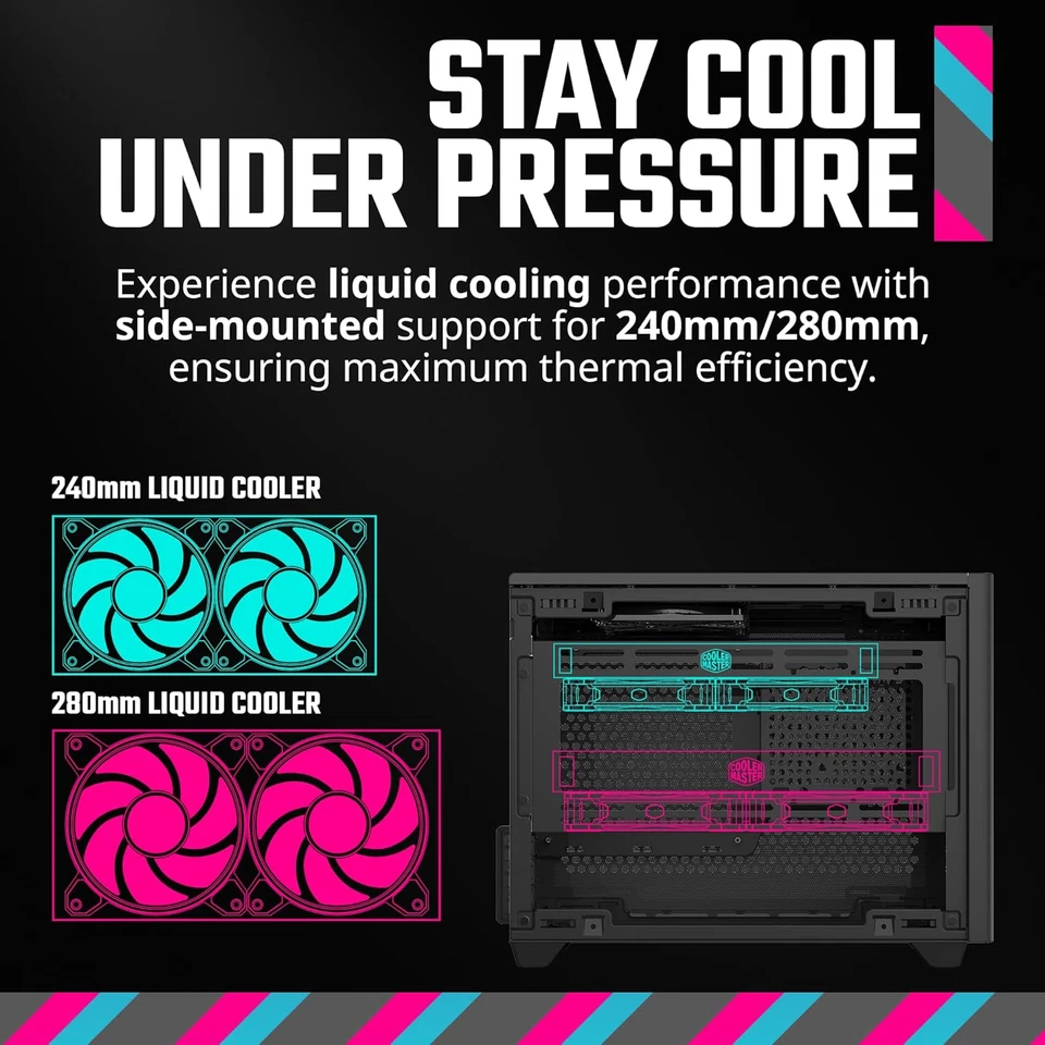 NR200 SFF Small Form Factor Mini-Itx Case with Vented Panel, Trip - Image 4 of 4