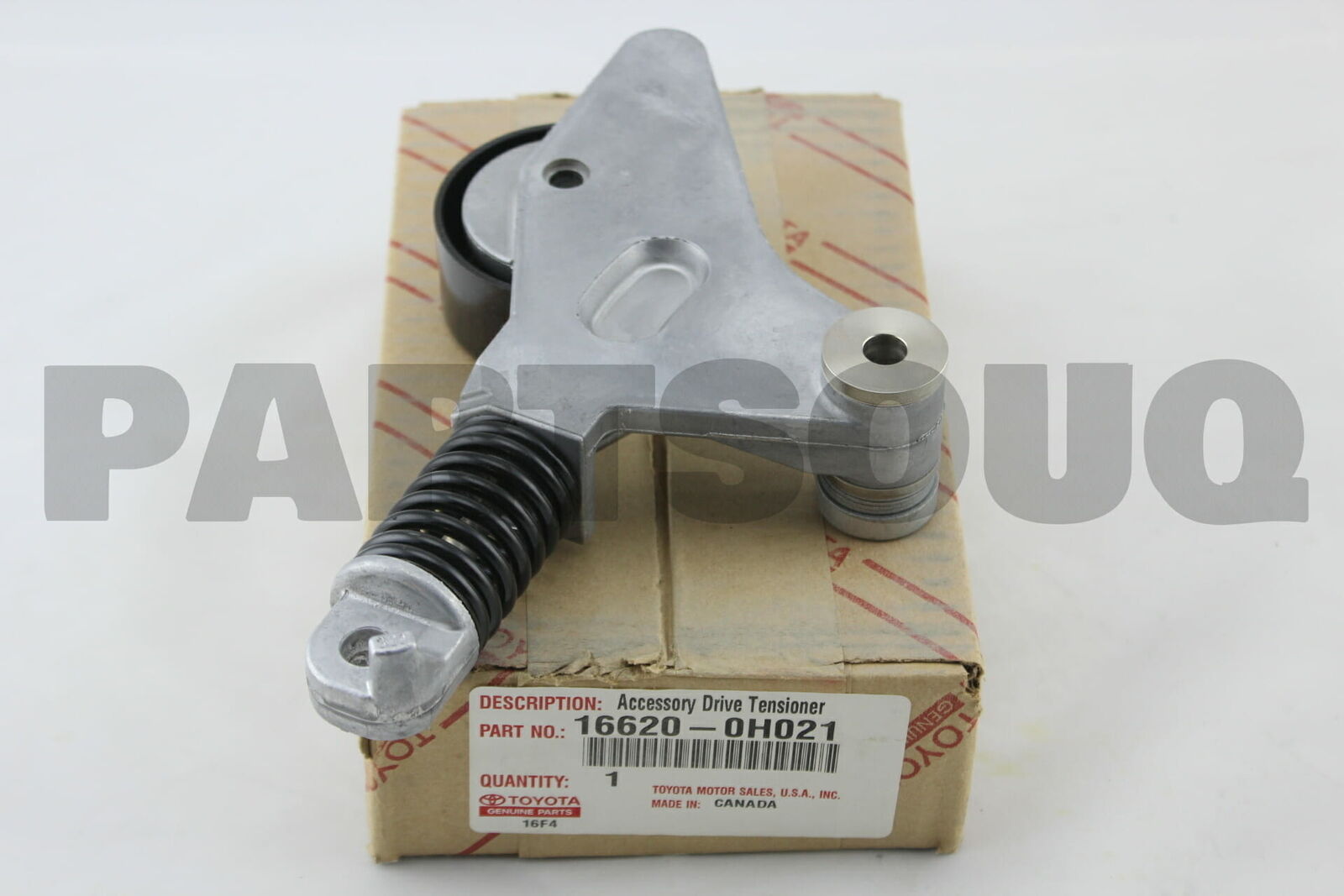 166200H021 Genuine Toyota TENSIONER ASSY, V-RIBBED BELT 16620-0H021