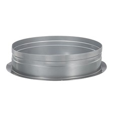 10 Inch Duct Connector Flange Metal Straight Pipe Exhaust Hose Flange for HVAC