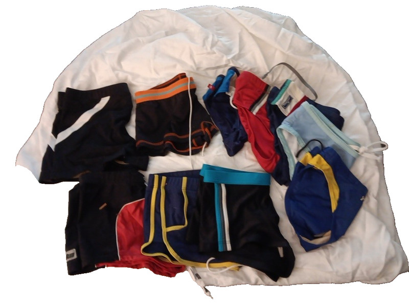 Lot Of 10 Size 29" = 30"  MENS SWINWEAR GENTLY WORN