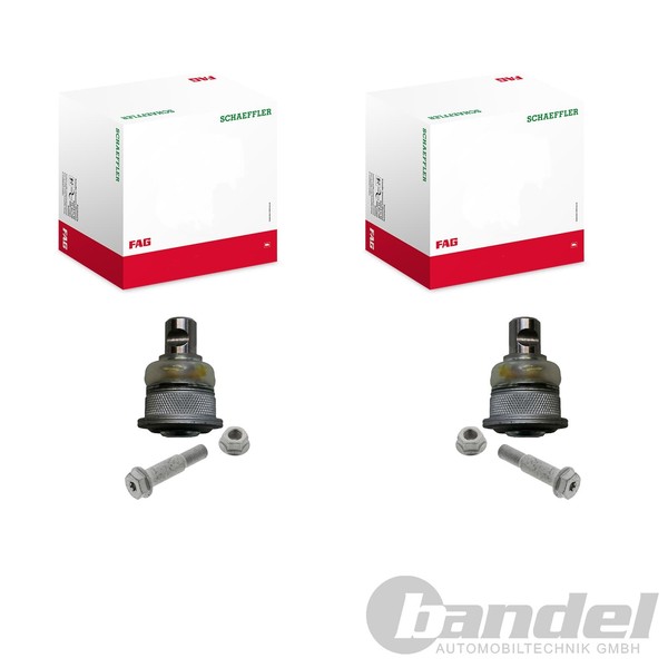 2X Schaeffler FAG Traggelenk Vorne Passend FüR Dacia Dokker Lodgy Logan Sandero-image