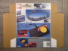 Vintage LEGO 9V Train 4548 Speed Regulator BOX ONLY