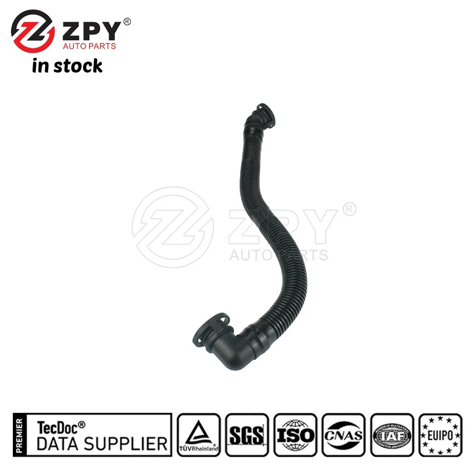 ZPY Secondary Air Pump Connector Pipe Hose Fit For Audi A6 Quattro 4F0 133 889G - Image 2 of 4