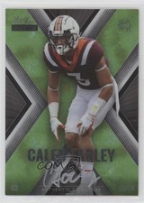 2021 Wild Card MATTE X-Plode Black - Green X /40 Caleb Farley #MXP-10 Auto h3a