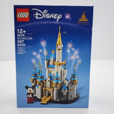 Lego Disney 50th: Mini Disney Castle (40478) All 567 Pcs Factory Sealed Set New