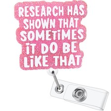 Research Has Shown that Badge Reel Funny Nurse Badge Reels Cute Retractable I...